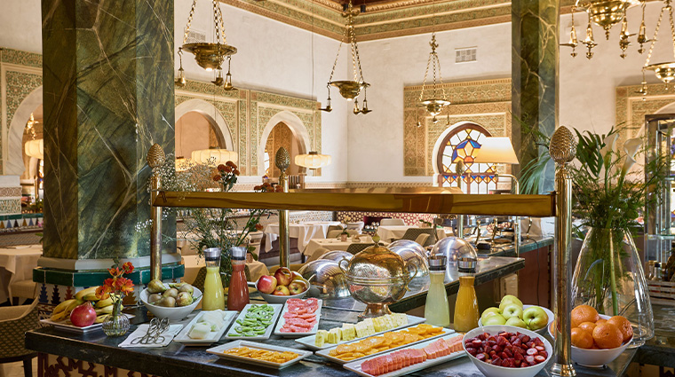 the alhambra palace hotel breakfast room