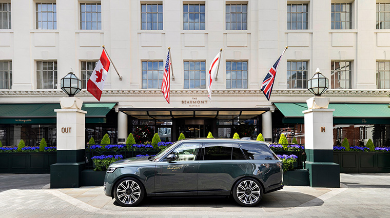 the beaumont mayfair facade