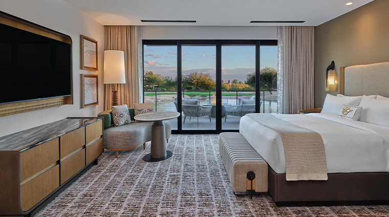 the canyon suites at the phoenician a luxury collection resort villa primary king bedroom