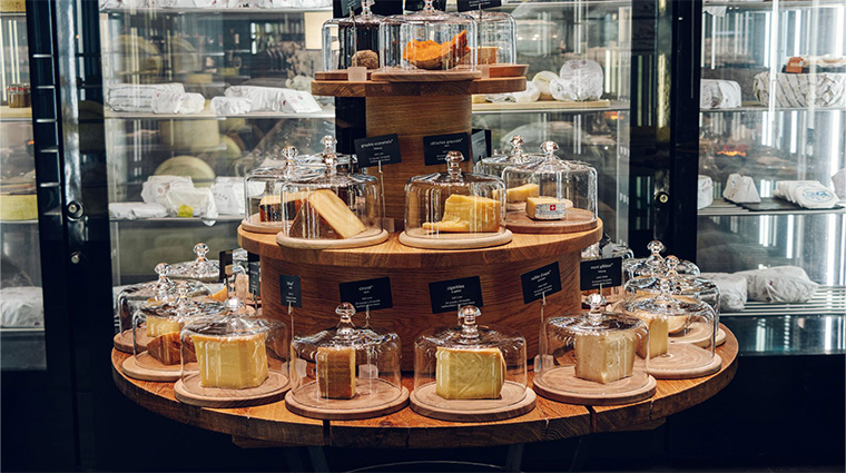 the chedi andermatt cheese library