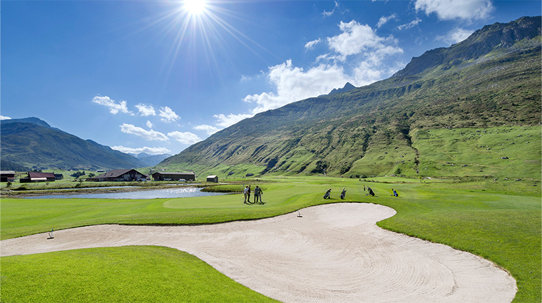 the chedi andermatt golf course