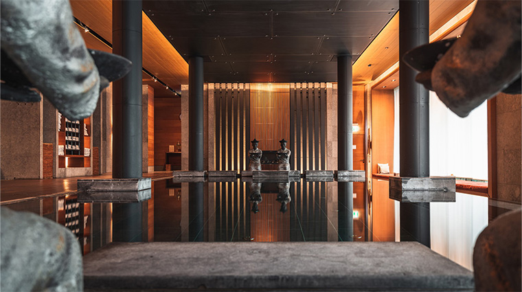 the chedi andermatt hydrotherapy area