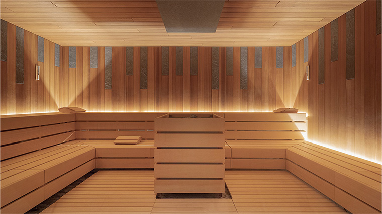 the chedi andermatt sauna