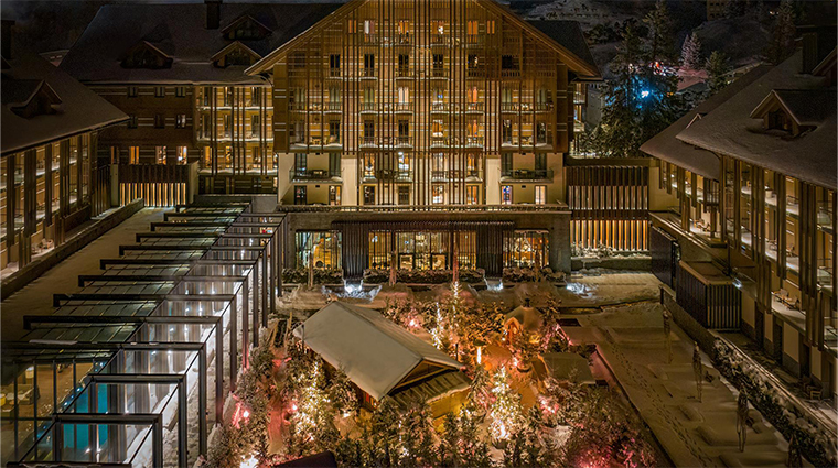 the chedi andermatt winter