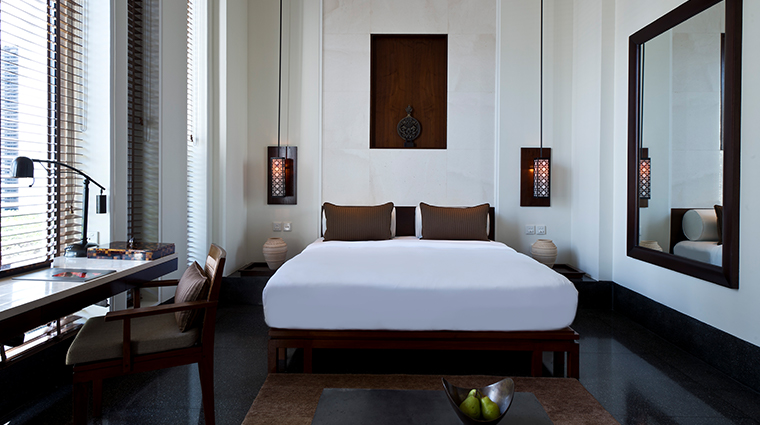 the chedi muscat deluxe room