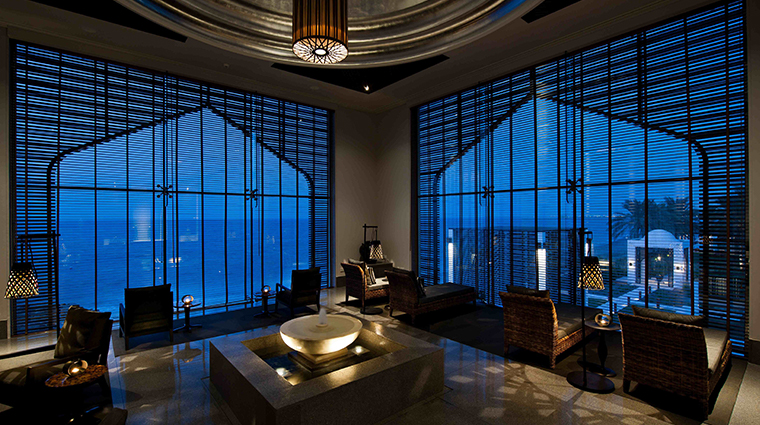 the chedi muscat relaxation lounge