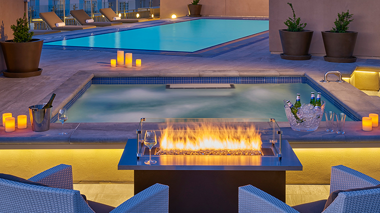 the clement hotel rooftop pool