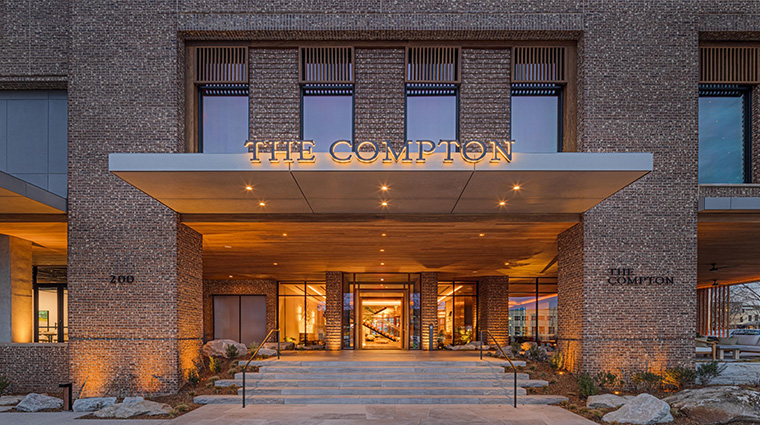 the compton bentonville front door