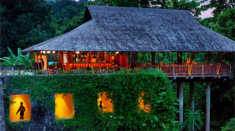 the datai langkawi the pavilion exterior