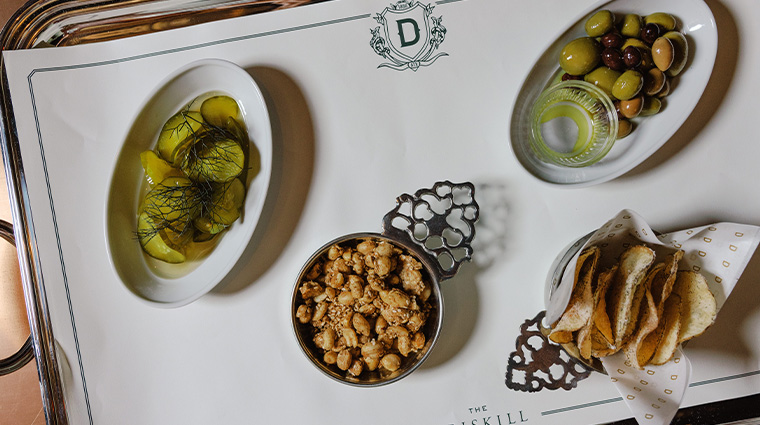 the driskill bar snacks