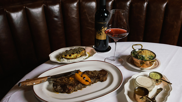 the driskill grill full table