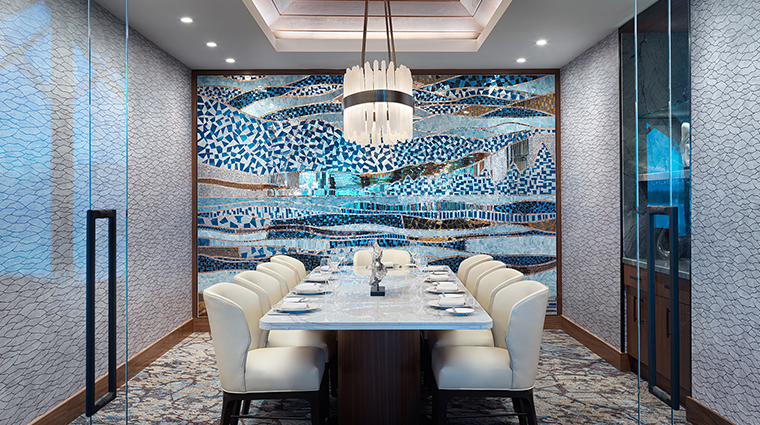 the edge restaurant and lounge private dining room