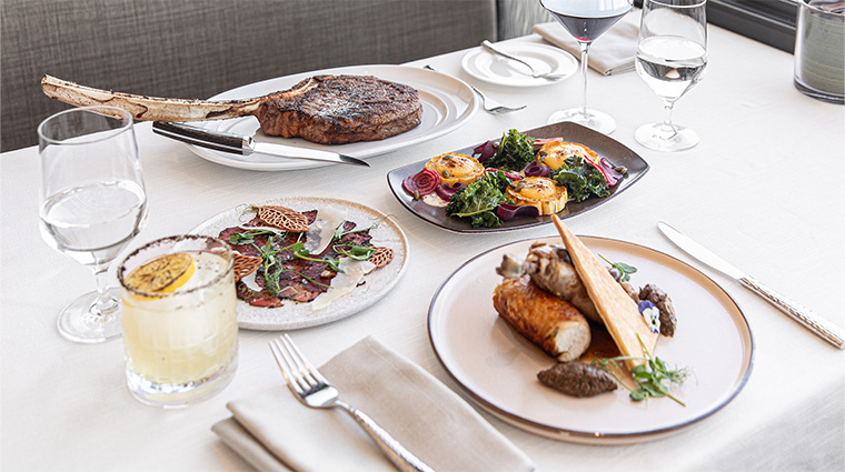 the edge steakhouse dinner set2