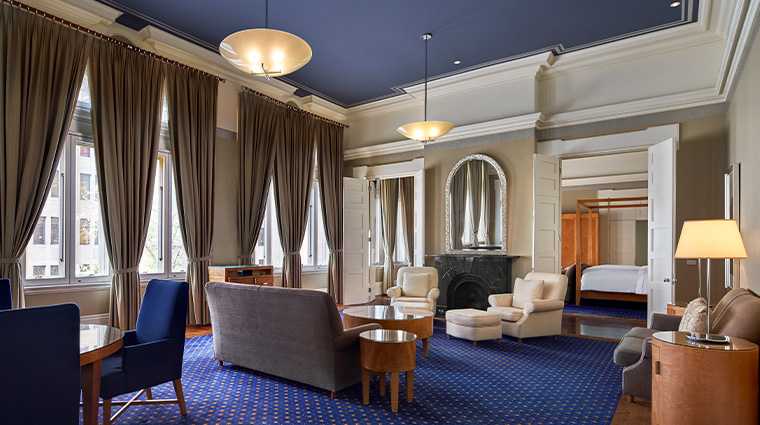 the fullerton hotel sydney heritage long suite