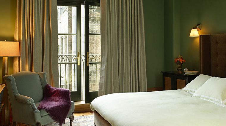 The Greenwich Hotel suite bedroom