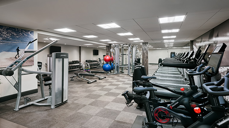 the gwen a luxury collection hotel fitness center