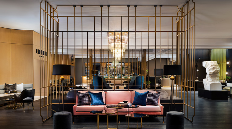 the gwen a luxury collection hotel lobby1