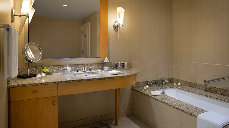 the gwen a luxury collection hotel terrace suite bathroom