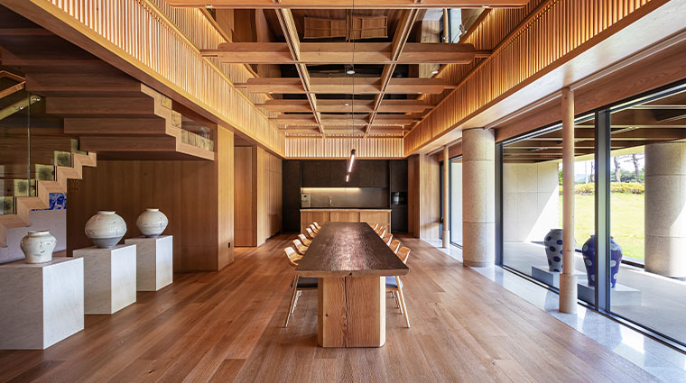 the hanok heritage hotel Jongtaek2 Dining Room
