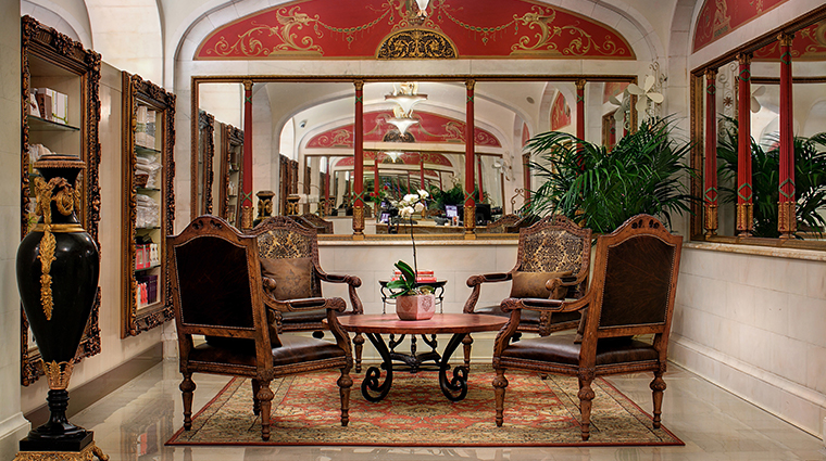 the historic davenport hotel autograph collection salon lounge