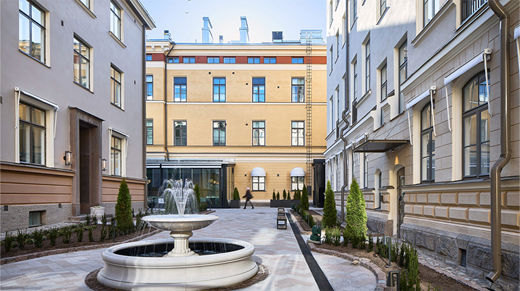 the hotel maria helsinki courtyard