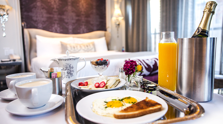 iveys hotel breakfast room service