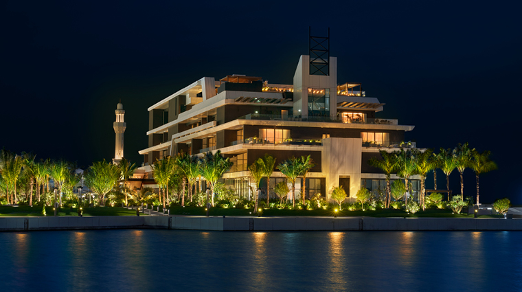 the jeddah edition exterior evening