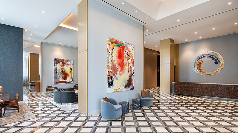 the joseph a luxury collection hotel nashville lobby