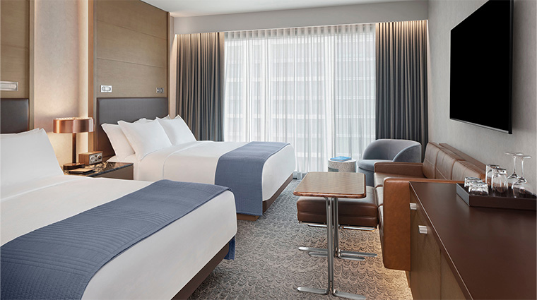 the joseph a luxury collection hotel nashville queen bed