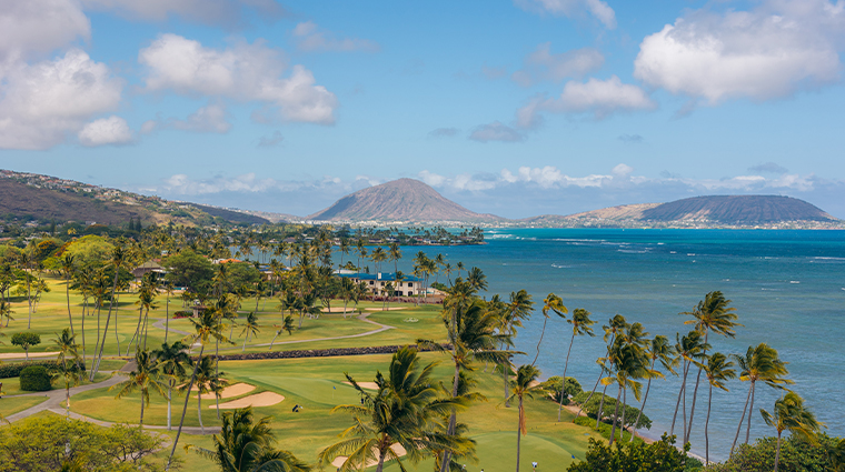 the kahala hotel and resort ocean golf course