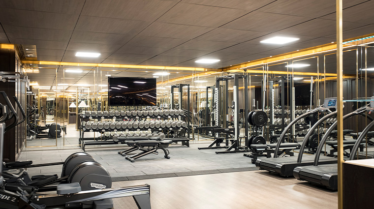 the lanesborough club spa weights area