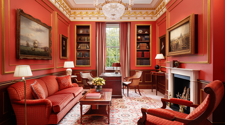 The Lanesborough London Royal Suite Study