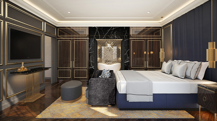the lasalle chicago presidential suite bedroom