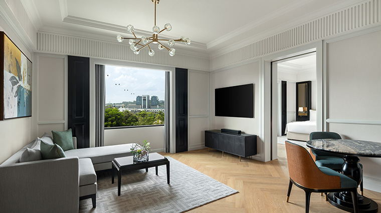 the laurus a luxury collection resort singapore deluxe suite accessible living room