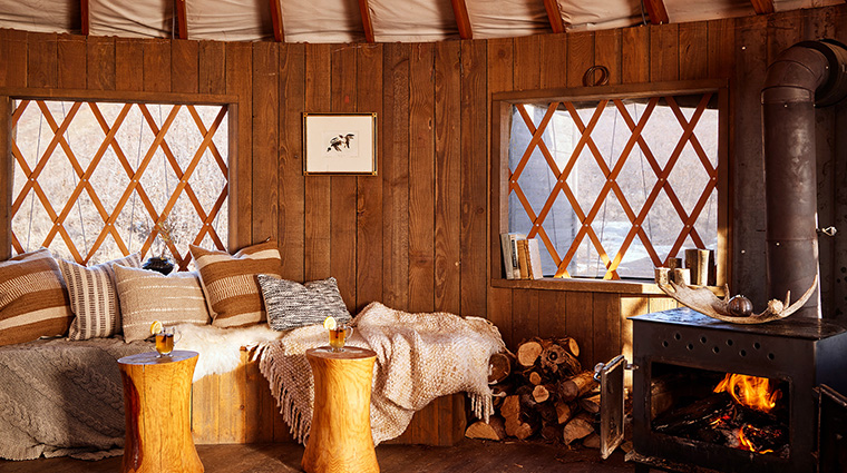the lodge at blue sky auberge resorts collection experiences yurt