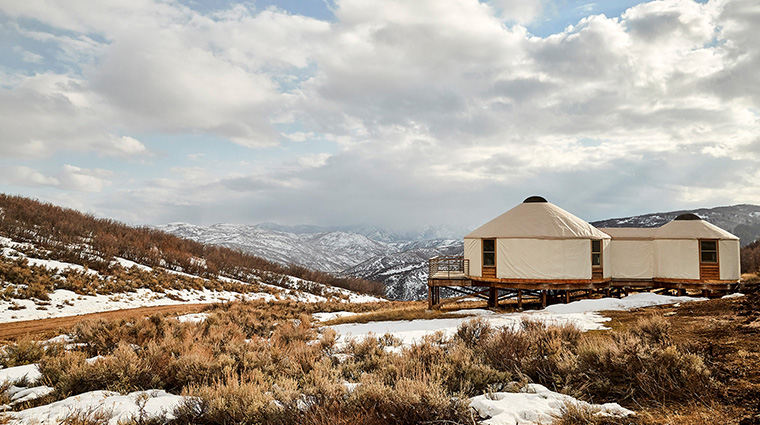 the lodge at blue sky auberge resorts collection experiences yurt2