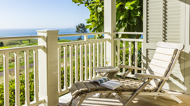 the lodge at kauri cliffs deluxe suite balcony