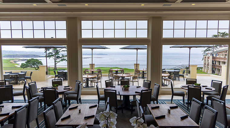 the lodge at pebble beach terrace lounge by the tap room