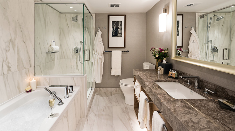 the magnolia hotel spa bathroom tub 2023