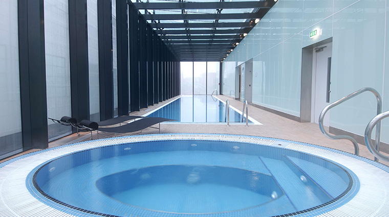 the manchester deansgate hotel pool jacuzzi