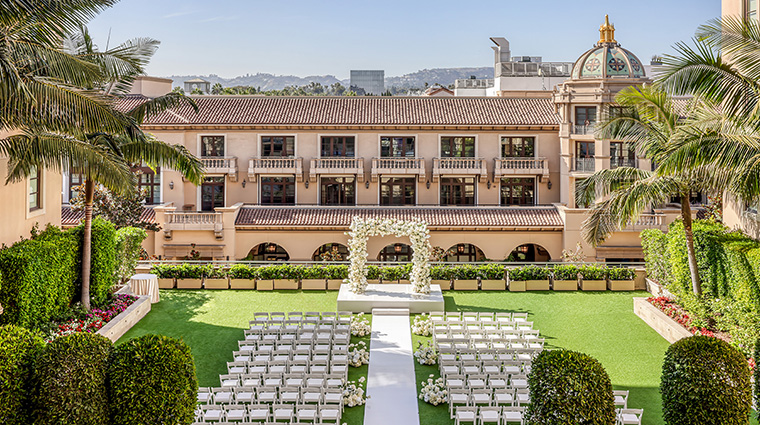 the maybourne beverly hills private events garden terrace