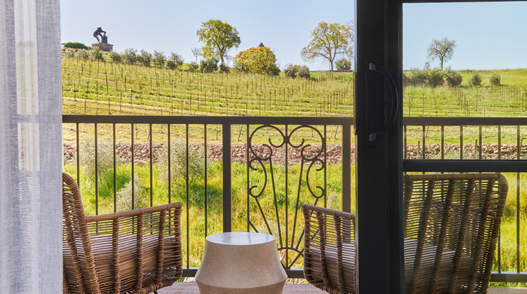 the meritage resort and spa estate vineyard king room balcony view