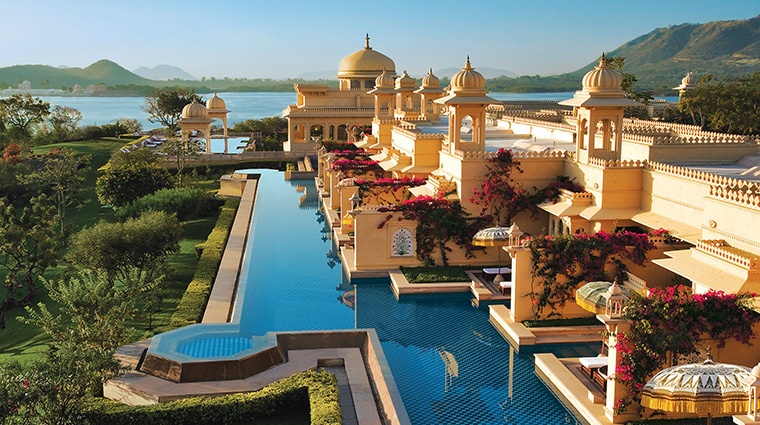 the oberoi udaivilas udaipur premier room with semi private pool