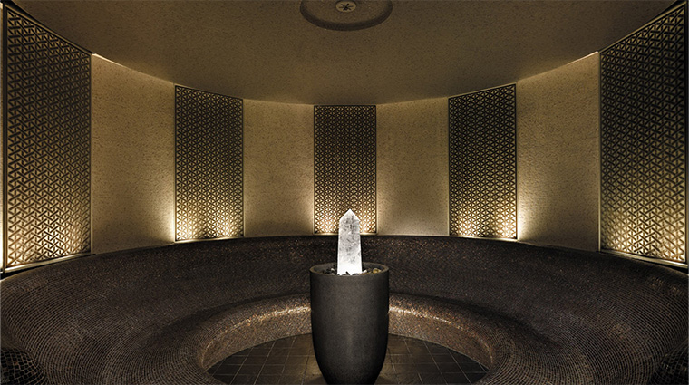 the peninsula spa hong kong crystal steam room