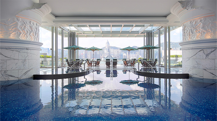 the peninsula spa hong kong the pool