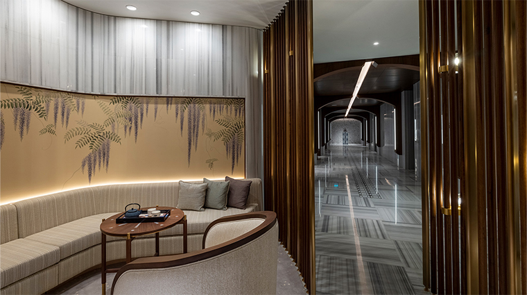 the peninsula spa and wellness centre tea lounge