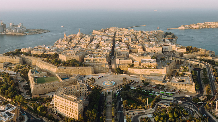 the phoenicia malta aerial