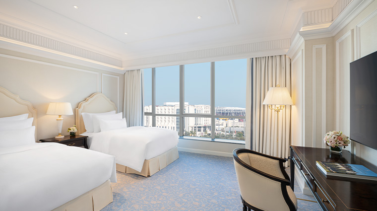 the plaza doha lxr hotels resorts 2 bedroom res bedroom