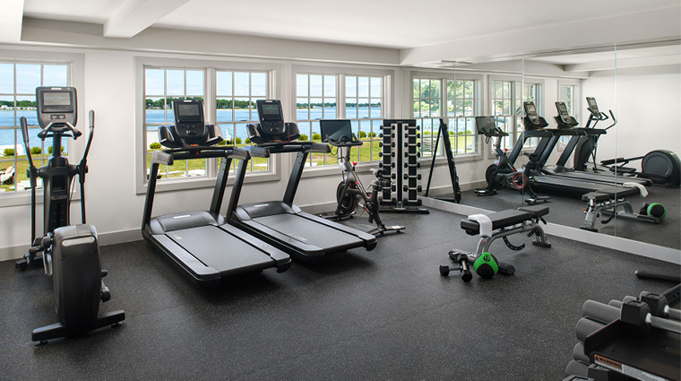 pridwin hotel cottages fitness center
