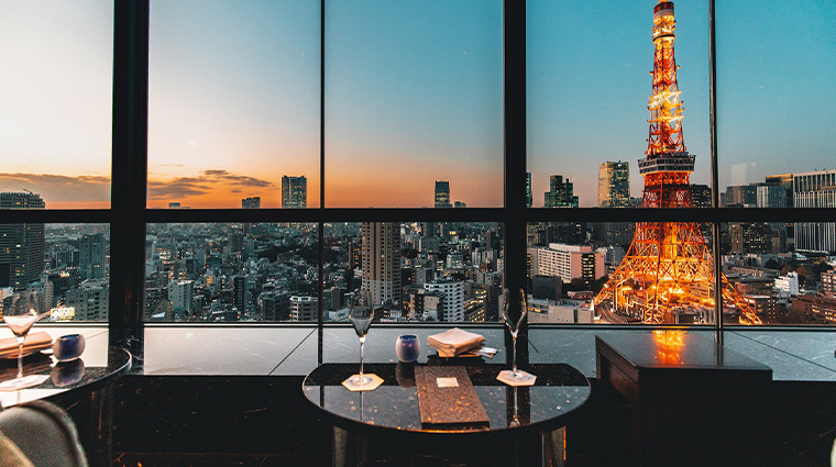 the prince park tower tokyo drinks view